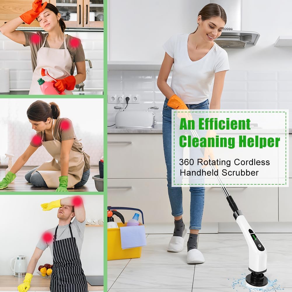 Cordless Rotating Cleaning Brush