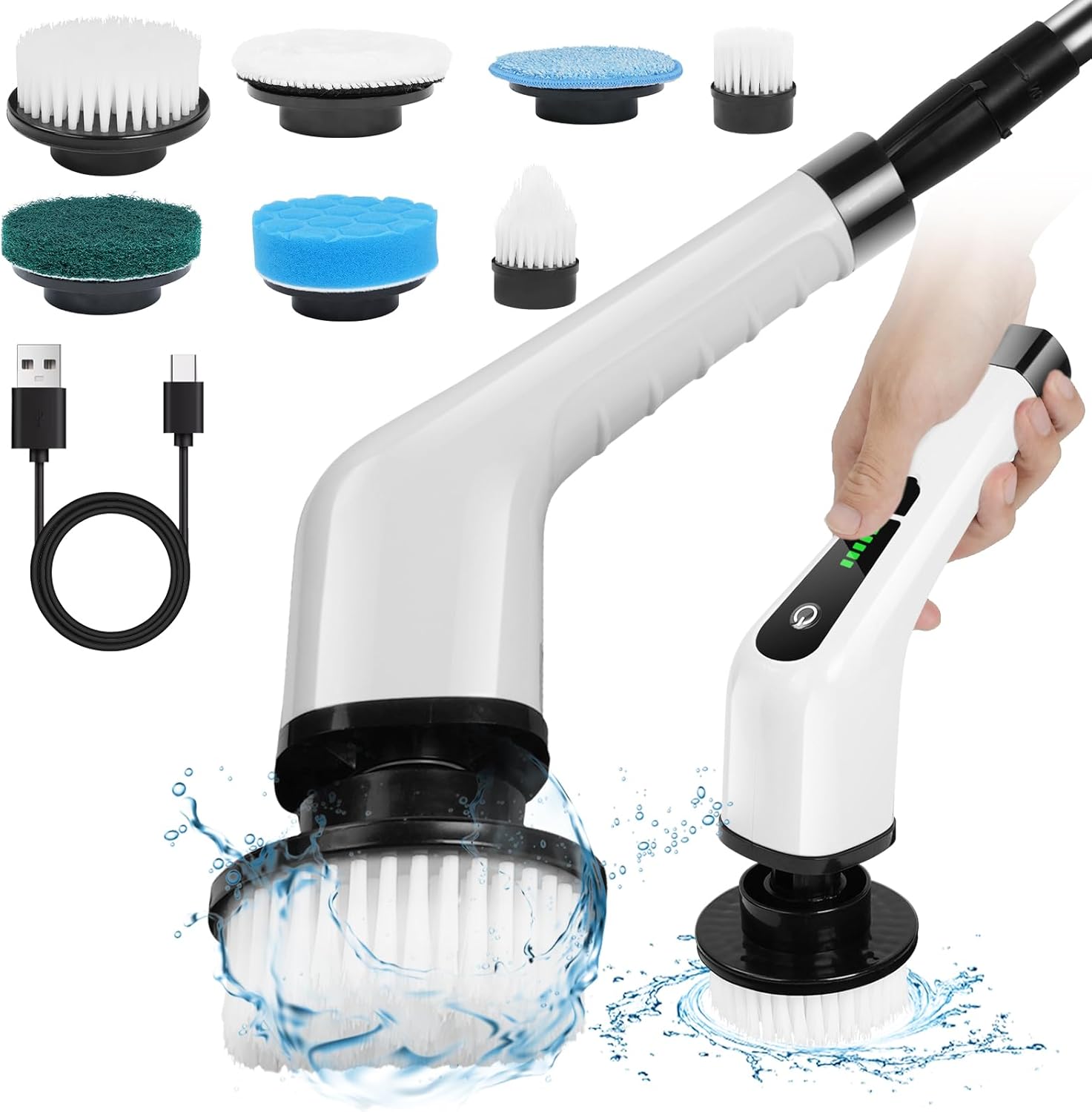 Cordless Rotating Cleaning Brush